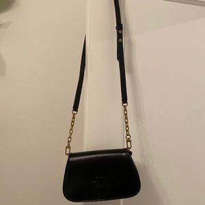 Tory Burch patent leather black crossbody